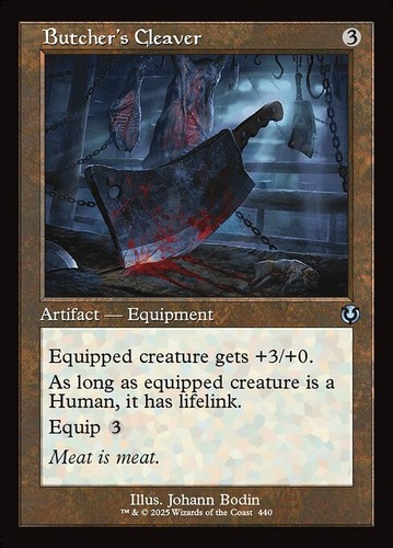 Mtg butcher cleaver 440 - butcher's, exc