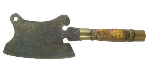 Antico coltello mannaia - mannaia, da